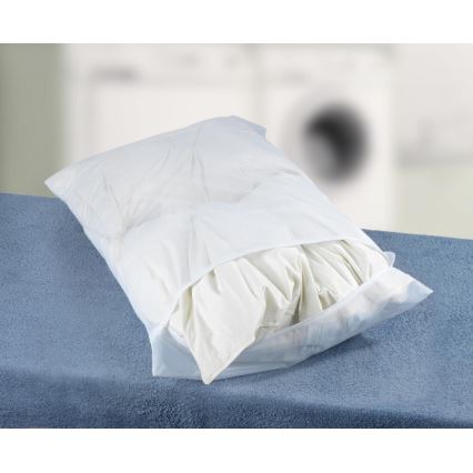 WENKO 3751900100 - Чанта за пране от мрежа 90 x 60 см, бяла