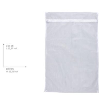 WENKO 3751900100 - Чанта за пране от мрежа 90 x 60 см, бяла