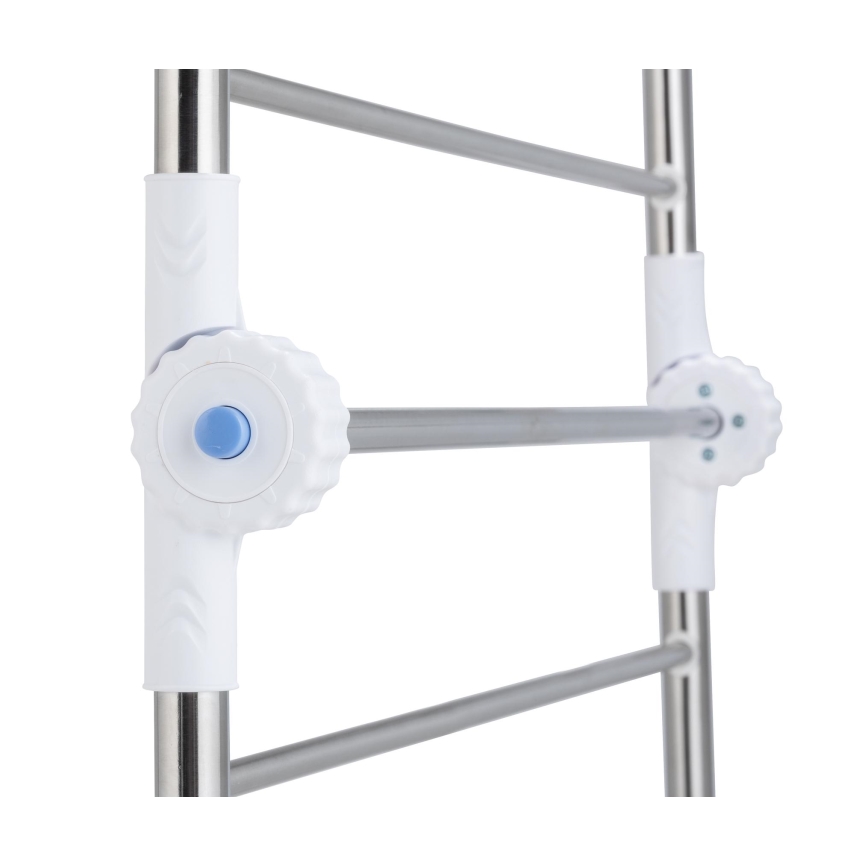 WENKO 3772020100 - Сушилник PROFI 65x150 cm неръждаема стомана/сребрист/бял