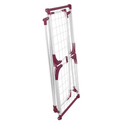 WENKO 3774021100 - Сушилник за дрехи SUMMER DRY 153x76 см бял/розов