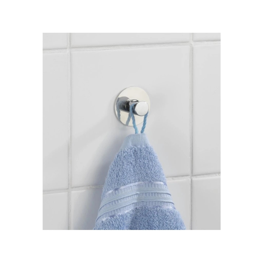 WENKO 4466420100-Кука SAVONA 5x2 cm неръждаема стомана/сребрист
