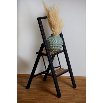 WENKO 50482100 - Стълба ALU-DESIGN 44x101 см черна