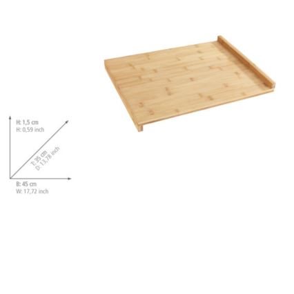 WENKO 53033100 - Дъска за рязане 45x35 см, кафява