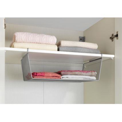 WENKO 53143100 - Кошница 49x28 cm сребриста