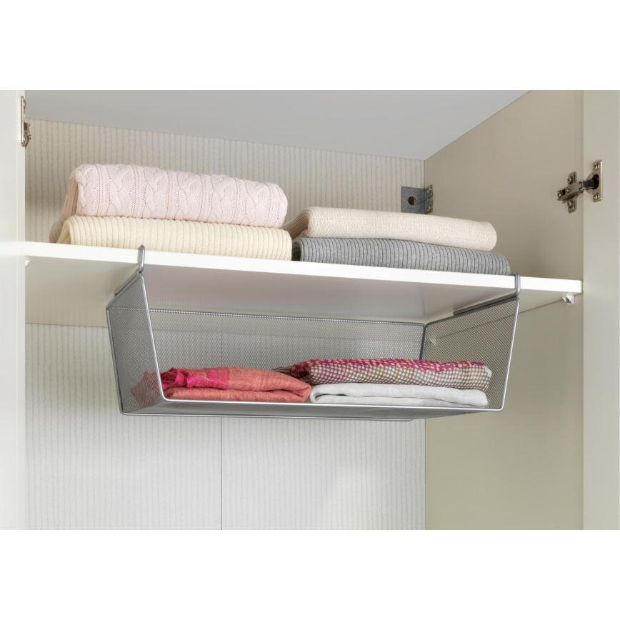 WENKO 53143100 - Кошница 49x28 cm сребриста