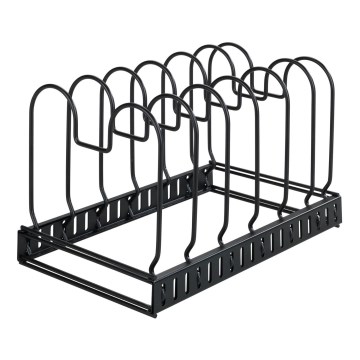 WENKO 53149100 - Държач за капаци и тигани 18x18 cm черен