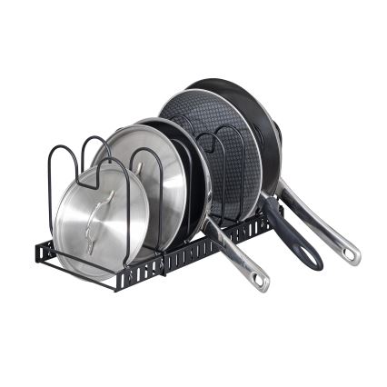 WENKO 53149100 - Държач за капаци и тигани 18x18 cm черен