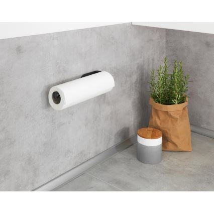 WENKO 53214100 - Държач за ролка NIO 27,5x7 cm черен