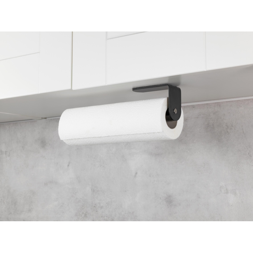 WENKO 53214100 - Държач за ролка NIO 27,5x7 cm черен