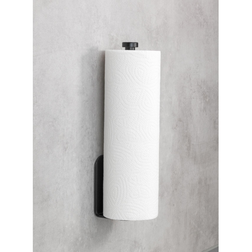 WENKO 53214100 - Държач за ролка NIO 27,5x7 cm черен