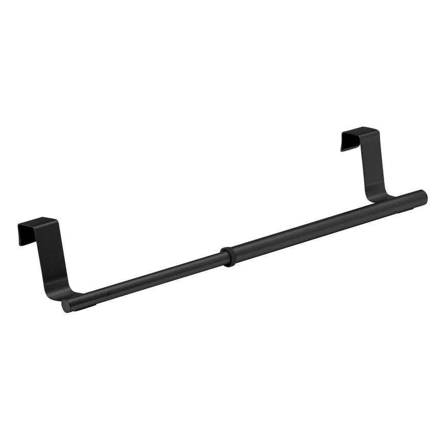 WENKO 53246100 - Държач за кърпи 7x6 см неръждаема стомана/черен