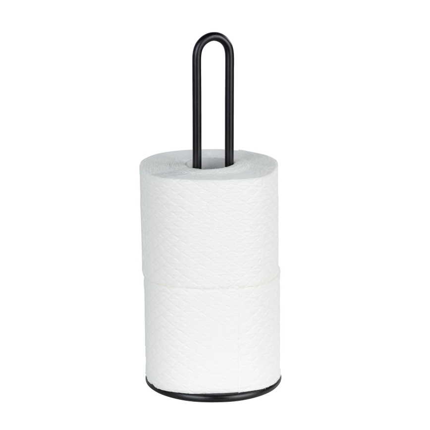 WENKO 53256100 - Държач за кухненска ролка 12,5 x 32,5 см, черен