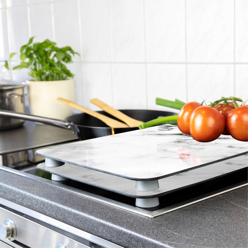 WENKO 53895100 - Капак 30x52 см пъстроцветен/сив/прозрачен