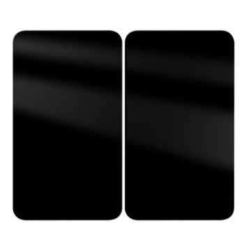 WENKO 53898100 - Покривна плоча 52 x 30 см, черна/сива/прозрачна