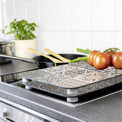 WENKO 53904100 - Капак за котлон 30x52 см пъстроцветен/сив/прозрачен