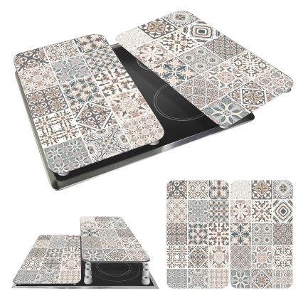 WENKO 53904100 - Капак за котлон 30x52 см пъстроцветен/сив/прозрачен