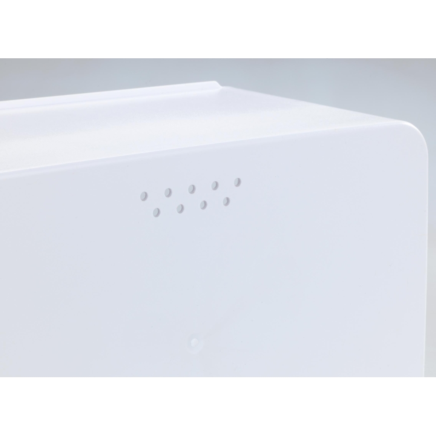 WENKO 54099100 - Кутия за хляб KUBO 35x26,5 cm бяла/кафява