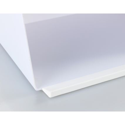 WENKO 54099100 - Кутия за хляб KUBO 35x26,5 cm бяла/кафява