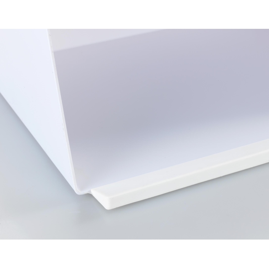 WENKO 54099100 - Кутия за хляб KUBO 35x26,5 cm бяла/кафява