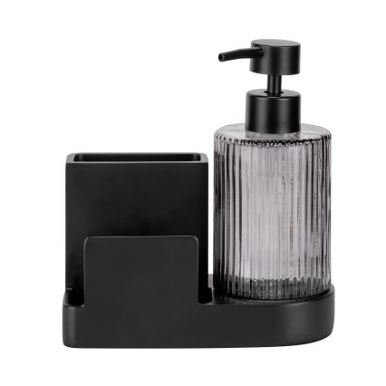 WENKO 54654100 - Органайзер PINA 16x17 см черен