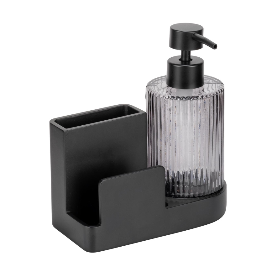 WENKO 54654100 - Органайзер PINA 16x17 см черен