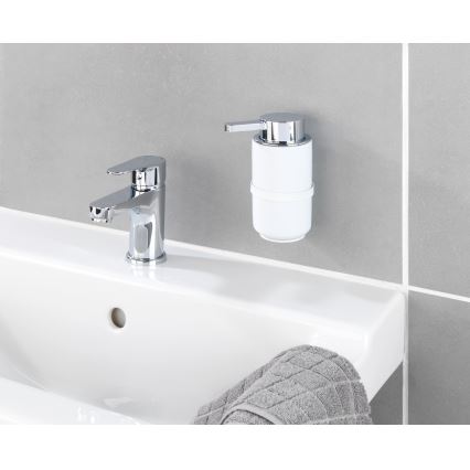 WENKO 54655100 - Дозатор за течен сапун WOYA 250 ml бял/лъскав хром