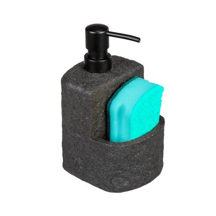 WENKO 54667100 - Дозатор за течен сапун FESTIVAL 10,5x18 cm черен