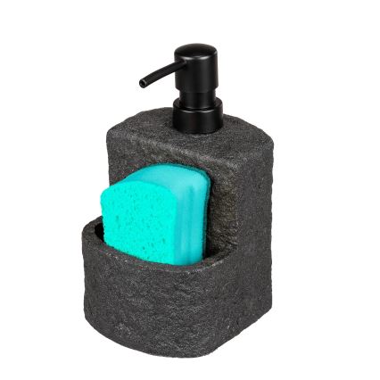 WENKO 54667100 - Дозатор за течен сапун FESTIVAL 10,5x18 cm черен