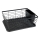 WENKO 54766100 - Оцедник за съдове BLACK OUTDOOR KITCHEN 36x30 cm черен/черен