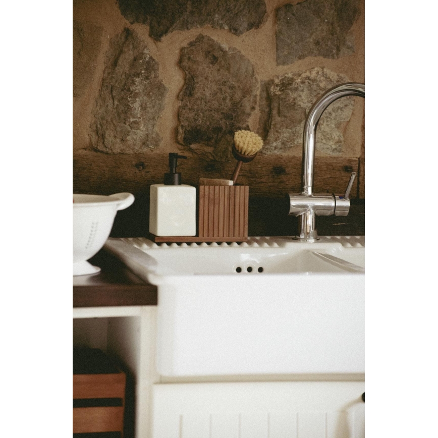 WENKO 54944100 - Дозатор за течен сапун MERA 18,5x17 cm кафяв