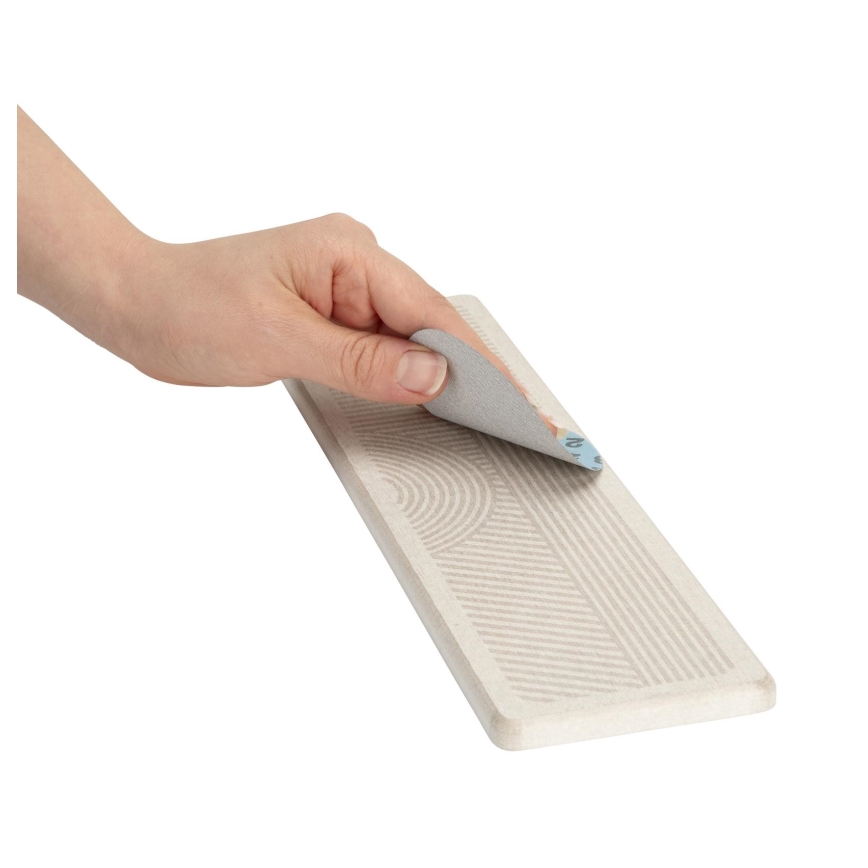 WENKO 54956100 - Подложка за оттичане DAMON 30x8 cm бежова