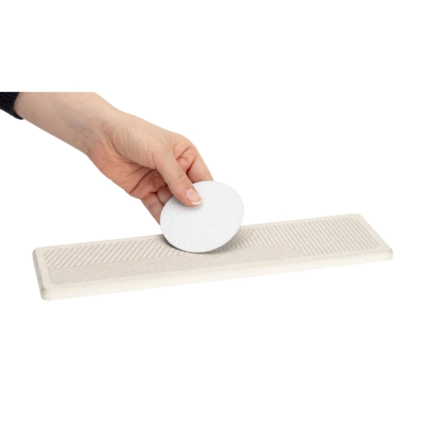 WENKO 54956100 - Подложка за оттичане DAMON 30x8 cm бежова