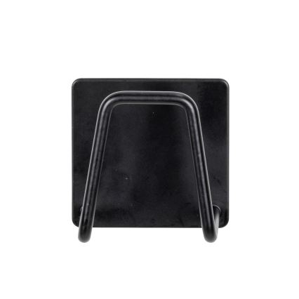 WENKO 55071100 - Държач BLACK OUTDOOR KITCHEN 5x5 cm неръждаема стомана/черен
