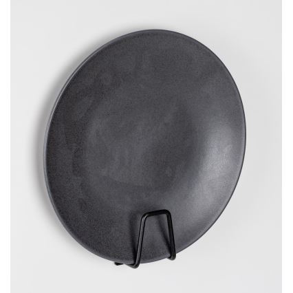 WENKO 55071100 - Държач BLACK OUTDOOR KITCHEN 5x5 cm неръждаема стомана/черен