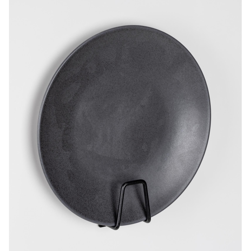 WENKO 55071100 - Държач BLACK OUTDOOR KITCHEN 5x5 cm неръждаема стомана/черен