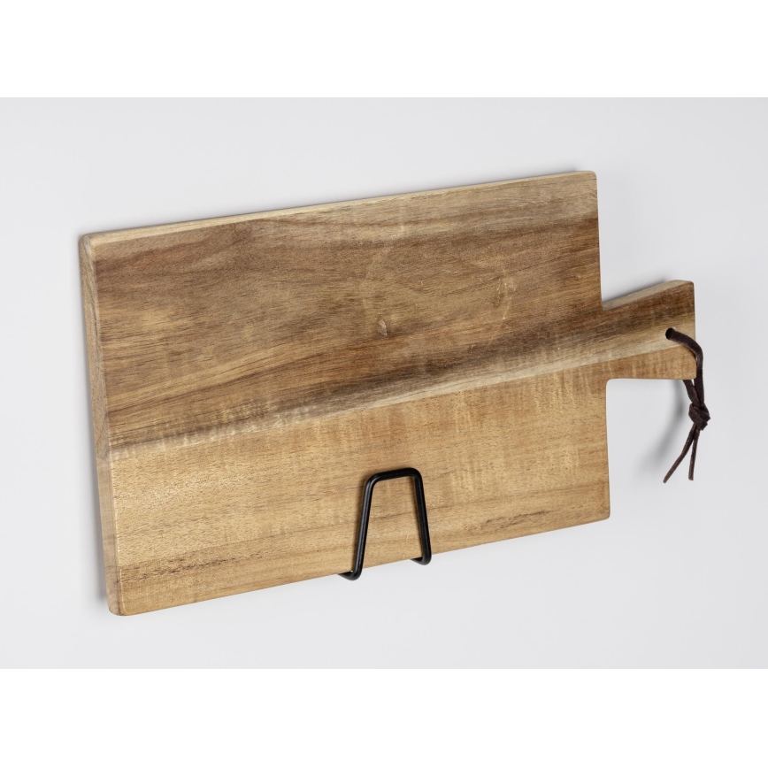 WENKO 55071100 - Държач BLACK OUTDOOR KITCHEN 5x5 cm неръждаема стомана/черен