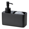 WENKO 55076100 - Дозатор за течен сапун BLACK OUTDOOR KITCHEN 14,5x14,3 cm черен