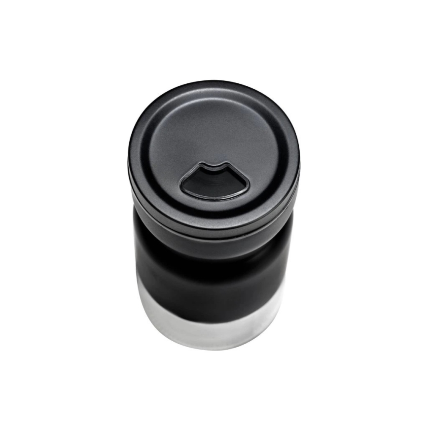 WENKO 55081100 - Комплект за подправки BLACK OUTDOOR KITCHEN 12x14,5 cm прозрачен/черен