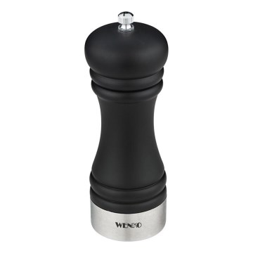 WENKO 55083100-Мелничка за пипер BLACK OUTDOOR KITCHEN 5x17,5 cm черна/бяла
