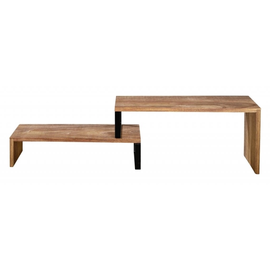 WENKO 55097100-Полица BLACK OUTDOOR KITCHEN 36x16 cm кафява/черна