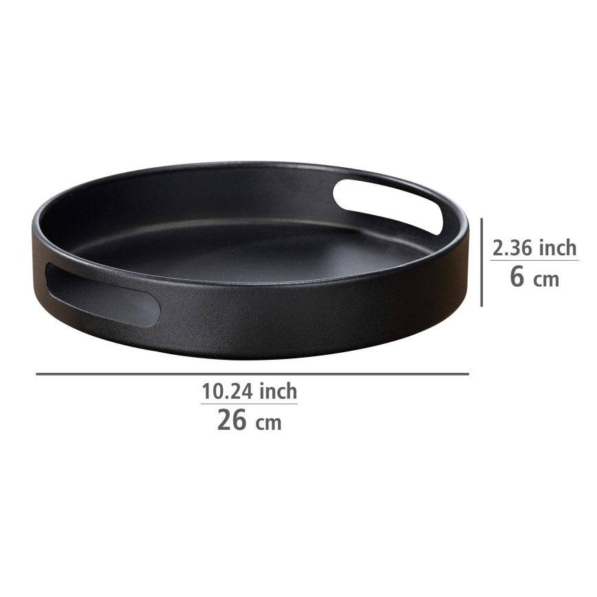WENKO 55098100 - Поднос BLACK OUTDOOR KITCHEN 26x6 cm черен