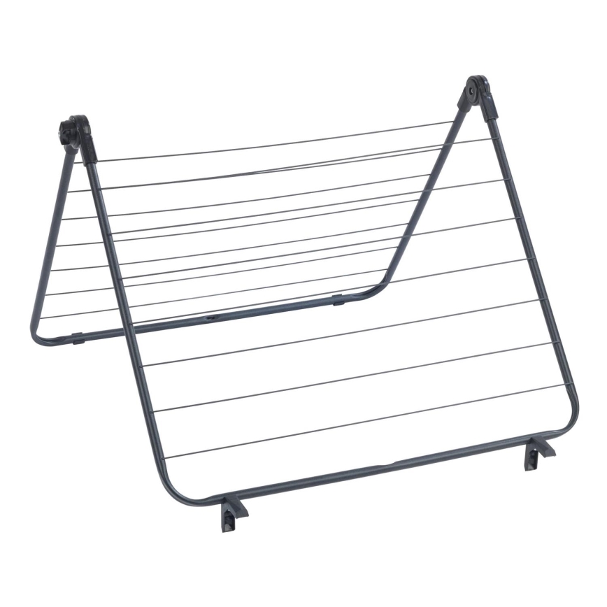 WENKO 63003100 - Сушилник за дрехи CHAMPION 65x114 cm черен