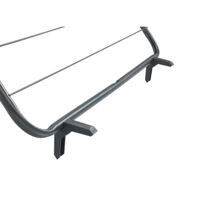 WENKO 63003100 - Сушилник за дрехи CHAMPION 65x114 cm черен