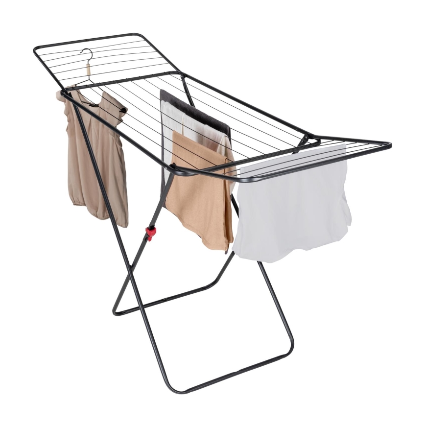 WENKO 63015100 - Сушилник за пране CHAMPION 170x98 см черен