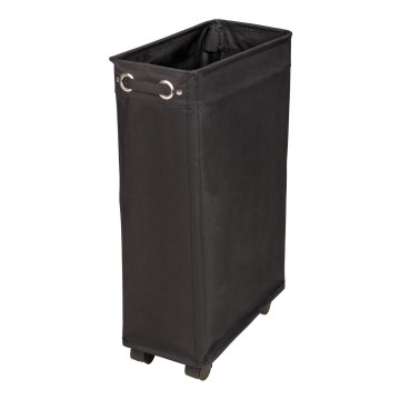 WENKO 69737800 - Кош за пране CORNO 18,5x60 cm черен