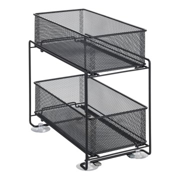 WENKO 69768800 - Държач за контакт GIOMA 35x33,5 cm черен