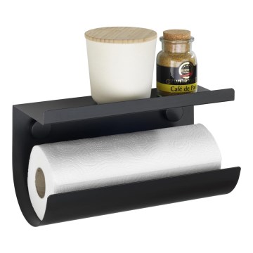 WENKO 71144800 - Държач за ролка JET 30x15 cm черен