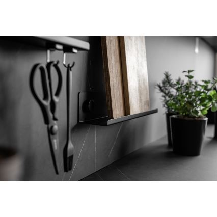 WENKO 71146800 - Бурканчета за подправки JET 40x7,5 cm черни