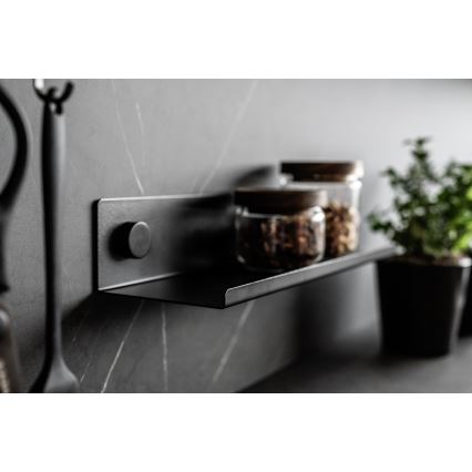 WENKO 71147800 - Полица JET 25x7,5 cm черна