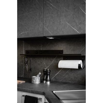 WENKO 71147800 - Полица JET 25x7,5 cm черна